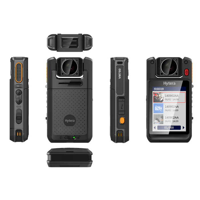 Hytera Body Worn Camera VM780 / Remote Speaker Microphone - Six Pack - Image 2