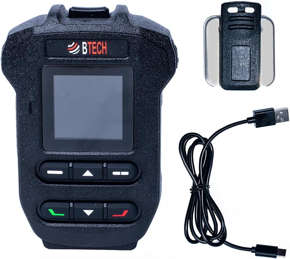 BTECH BS-50 (Black) Bluetooth Wireless Speaker Mic - Image 7
