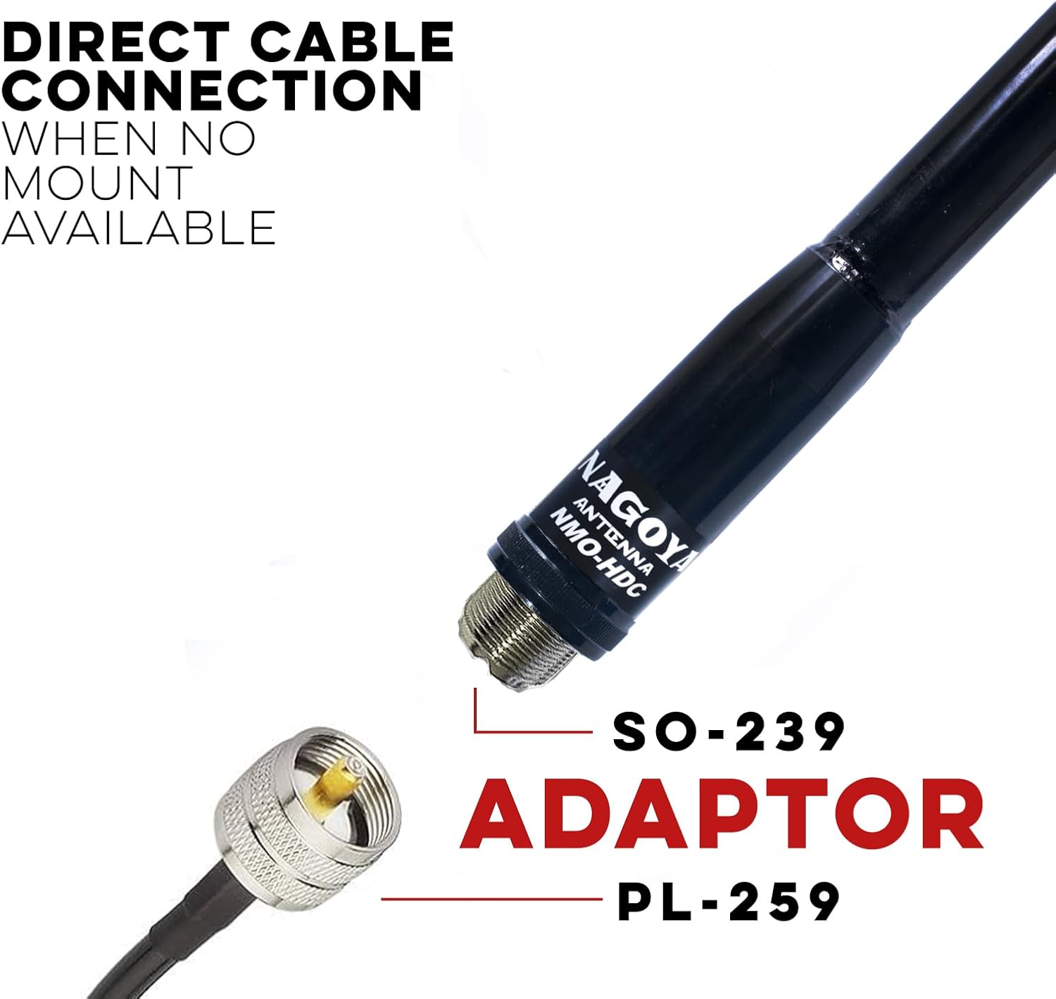 Nagoya NMO-HDC Heavy Duty Commercial (155/455 MHz) Antenna - Image 6