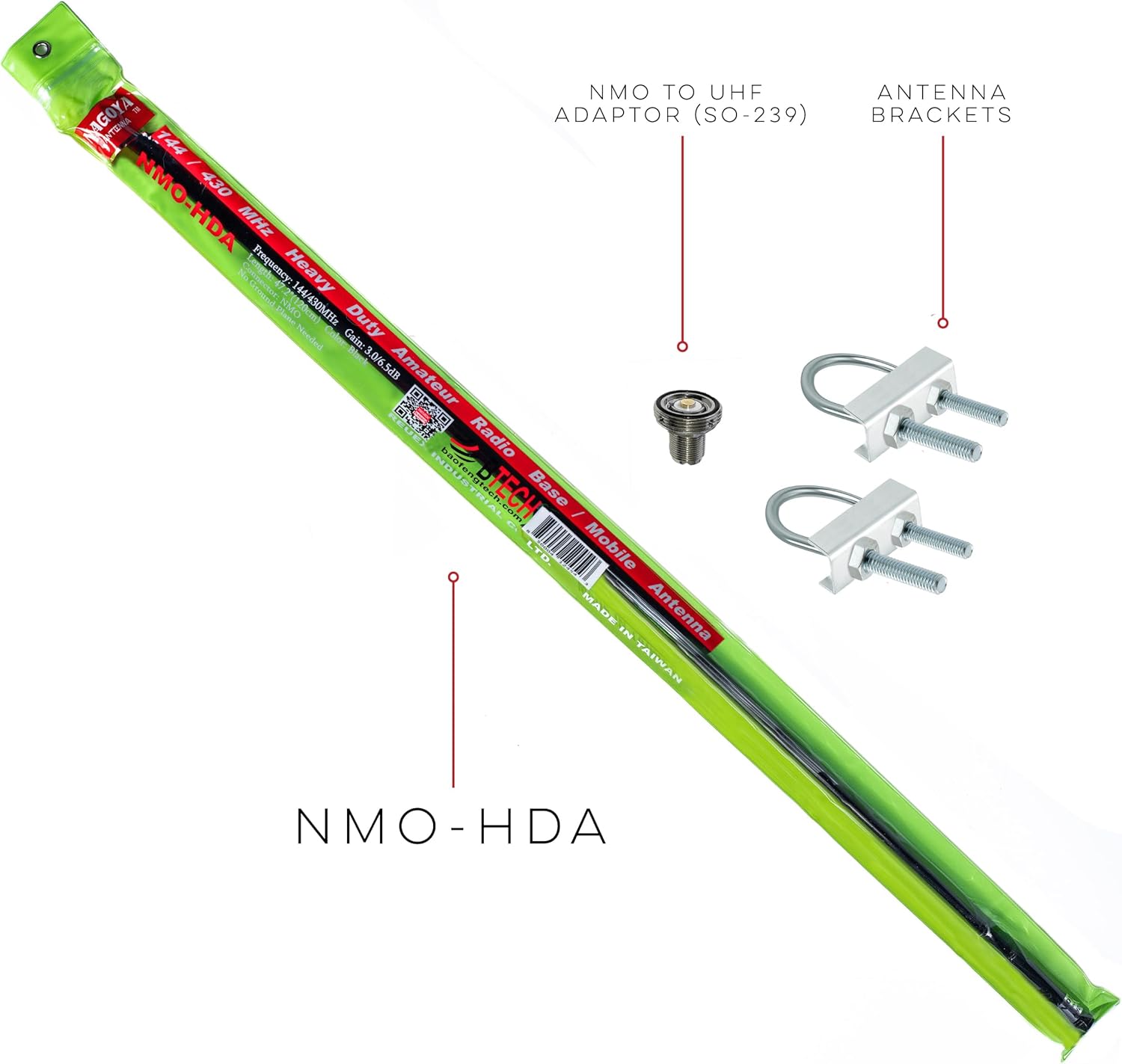 Nagoya NMO-HDA Heavy Duty Amateur Tuned Base / Bull-Bar Antenna - Image 7