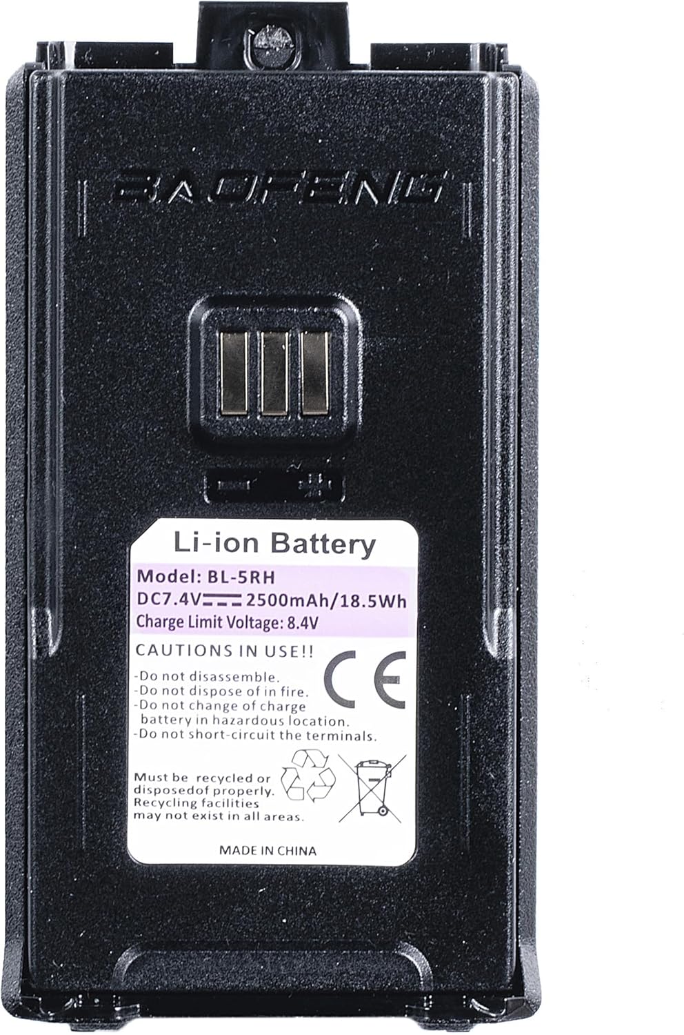 BL-5RH 2500mAh Replacement Battery for BF-F8HP PRO - Image 6
