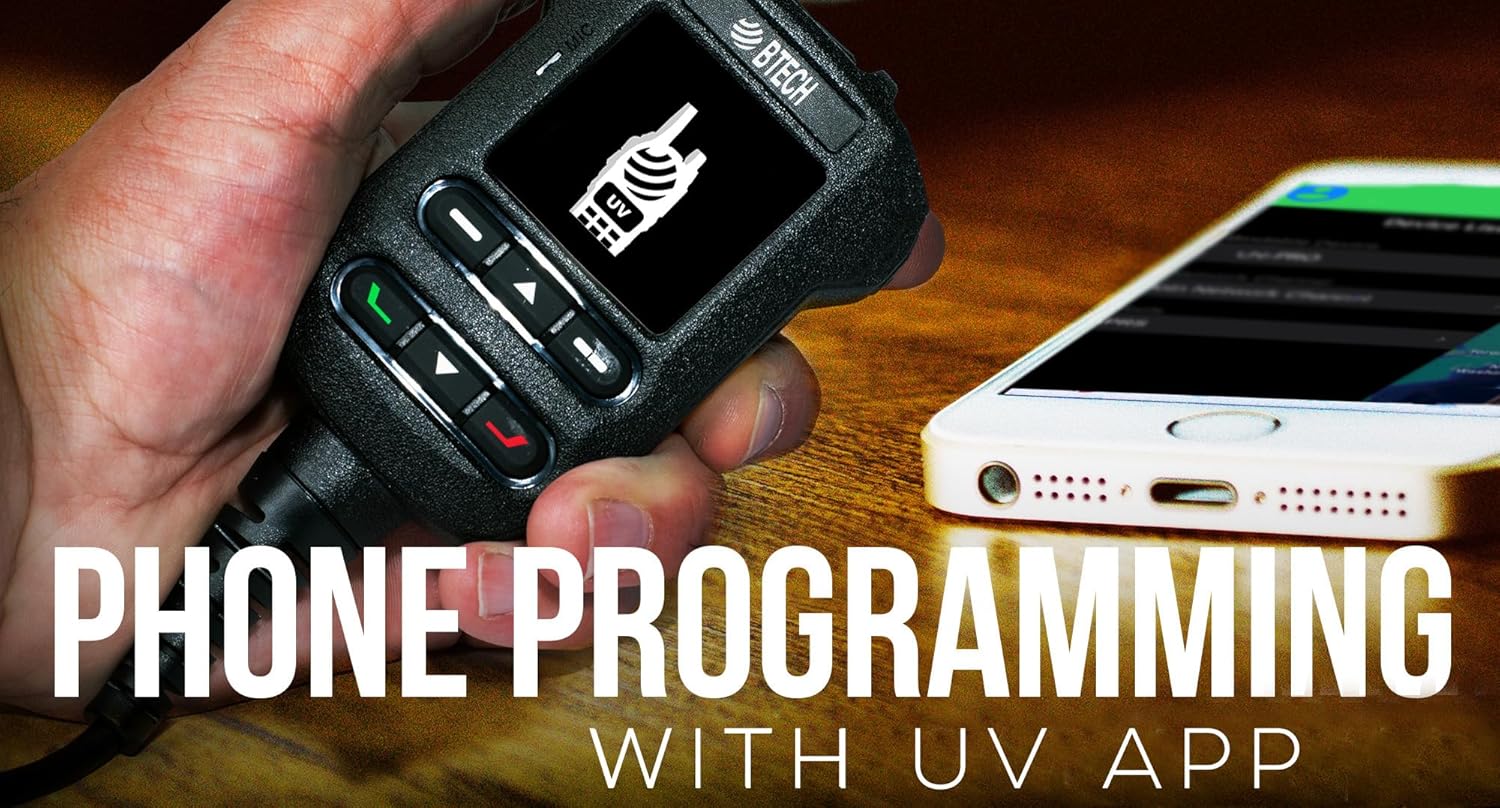 BTECH UV-50PRO 50W Dual Band Mobile Ham Radio - Image 3