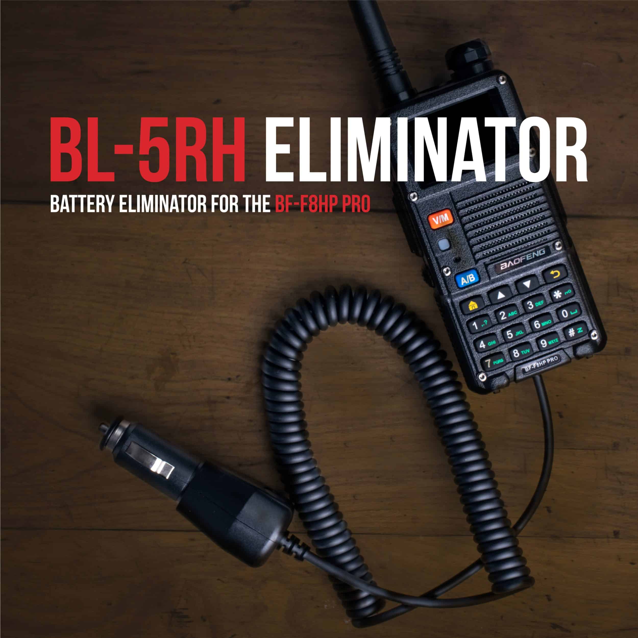 BTECH BL-5RH Battery Eliminator for BF-F8HP PRO - Image 5