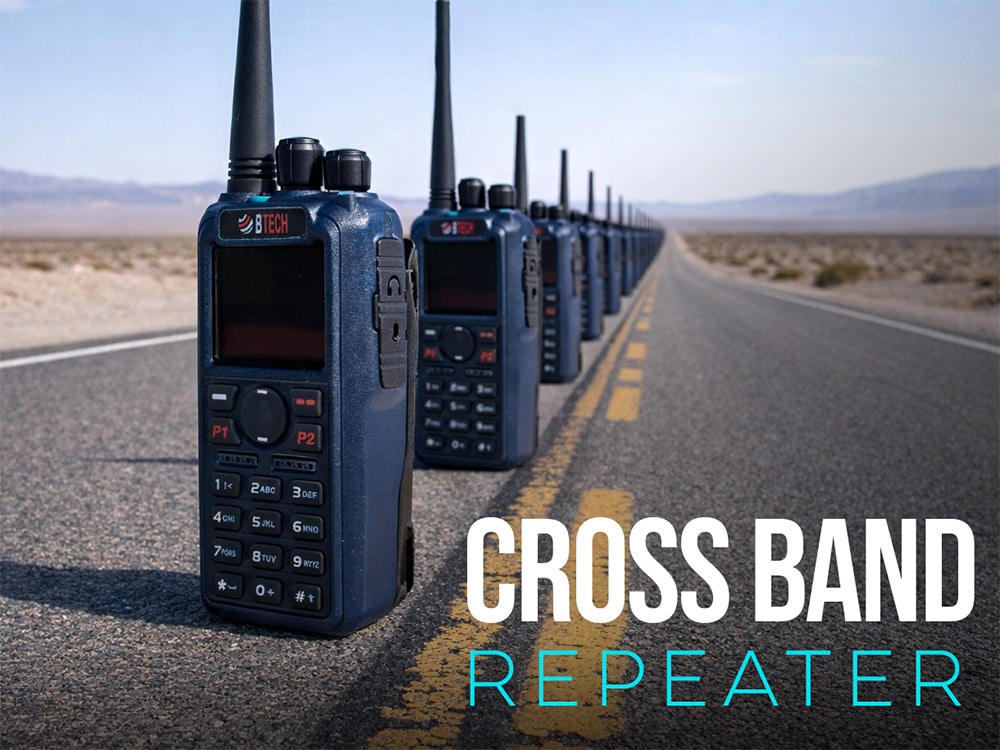 BTECH DA-7X2 Digital & Analog Dual Band Two-Way Radio - Image 4