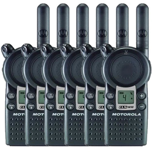 Motorola CLS1410 Six Pack | 6 Radios + Multi‑Charger - Image 3