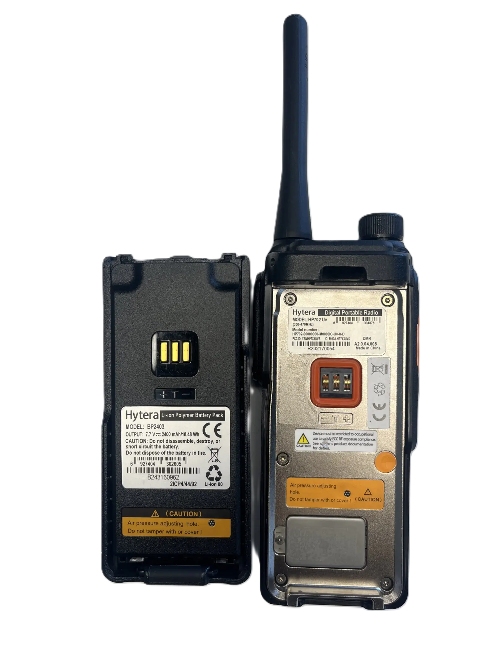 Hytera HP702 DMR Radio Preowned | Professional Digital Two‑Way Radio - Image 2