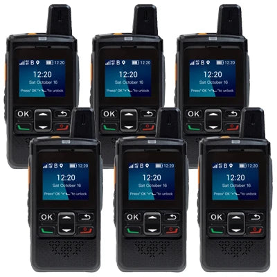 Hytera PNC360S Bulk Kit | 6 PoC Radios + 2 Year Service