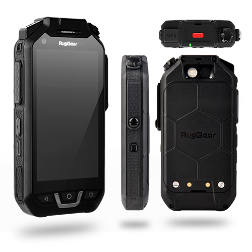 RugGear RG750 Two Way Radio PTTi / POC Network 3G /4G Radio