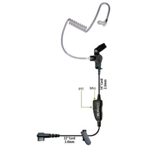 STAR 1‑Wire PTT Earpiece | Lightweight Radio Earpiece