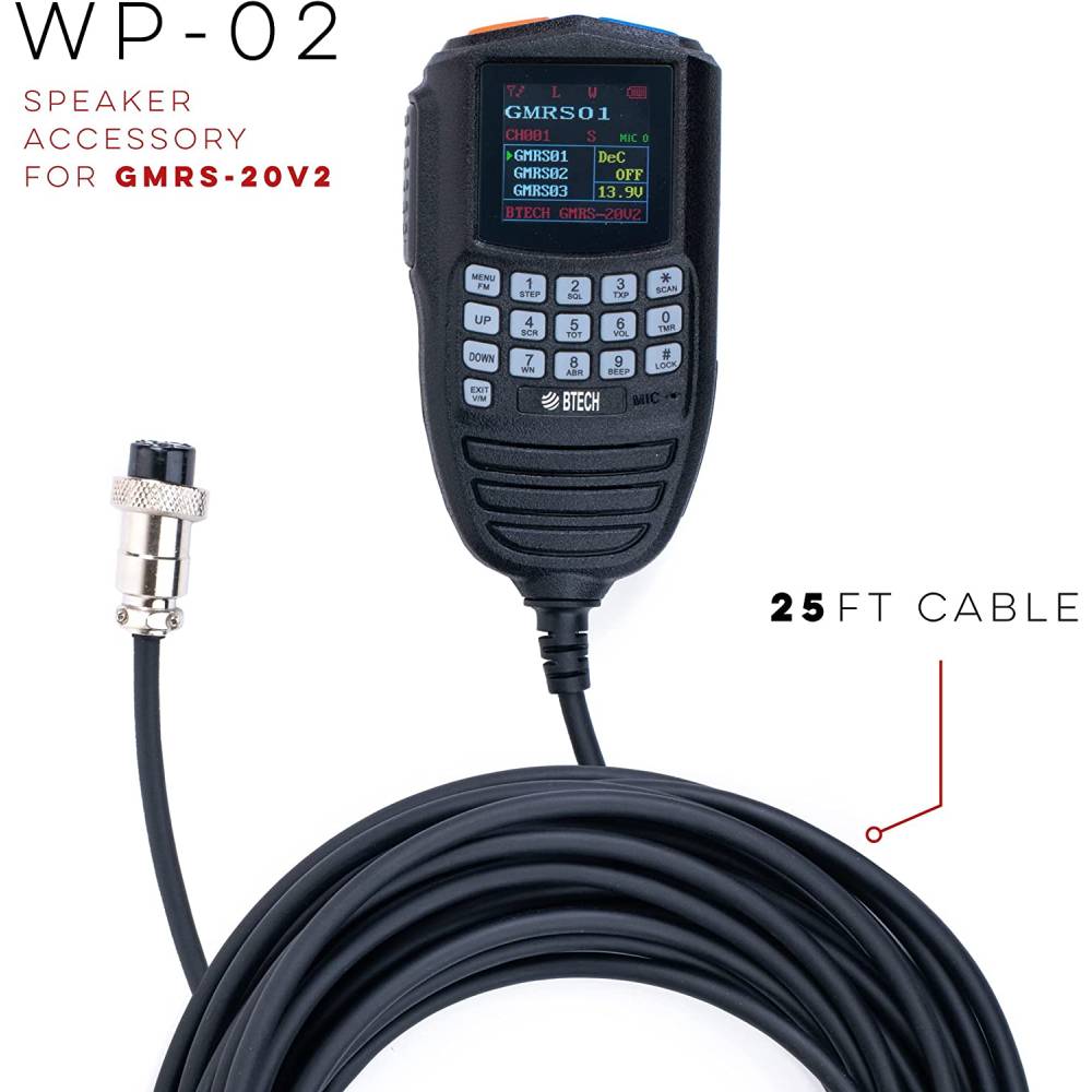 BTECH GMRS-20V2 Enhanced Audio Adaptor Kit - Image 2